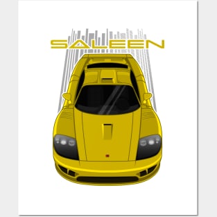 Saleen S7 - Yellow Posters and Art